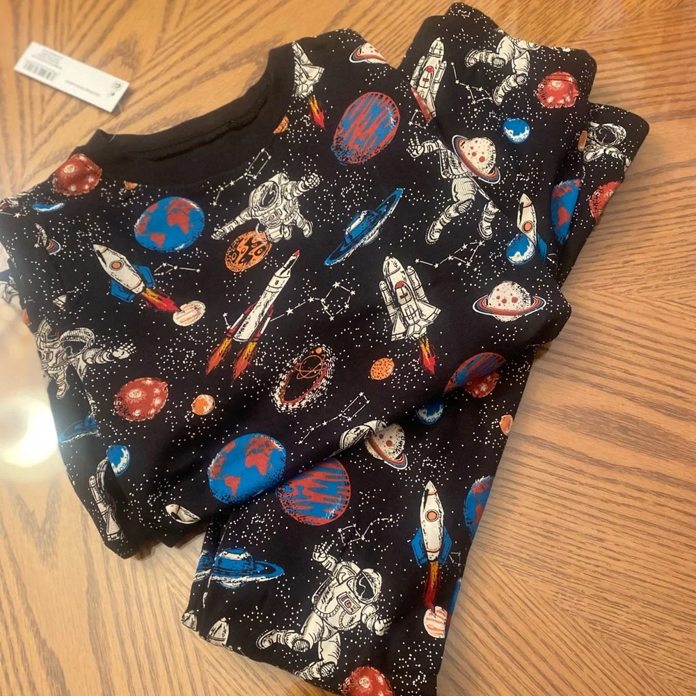 Astronaut Adventure Kids Pajama Set - Picture 3 of 6